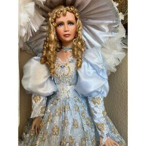 Stunning Rustie Blue Ice 42" Southern Belle Blond Blue Eye Doll Limited Edition